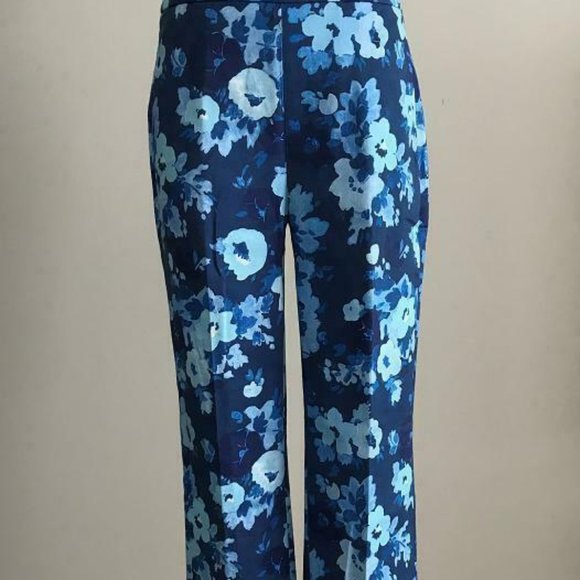 J.Crew $98 Remi Pant in Watercolor Print AJ333 - Picture 1 of 7